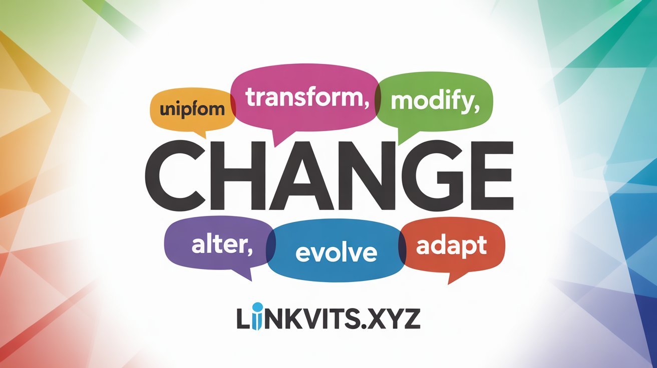 Master the Art of Change Synonym: Powerful Synonyms You Need 2026