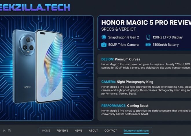 Discover Geekzilla.tech Honor Magic 5 Pro: Ultimate Power Unleashed