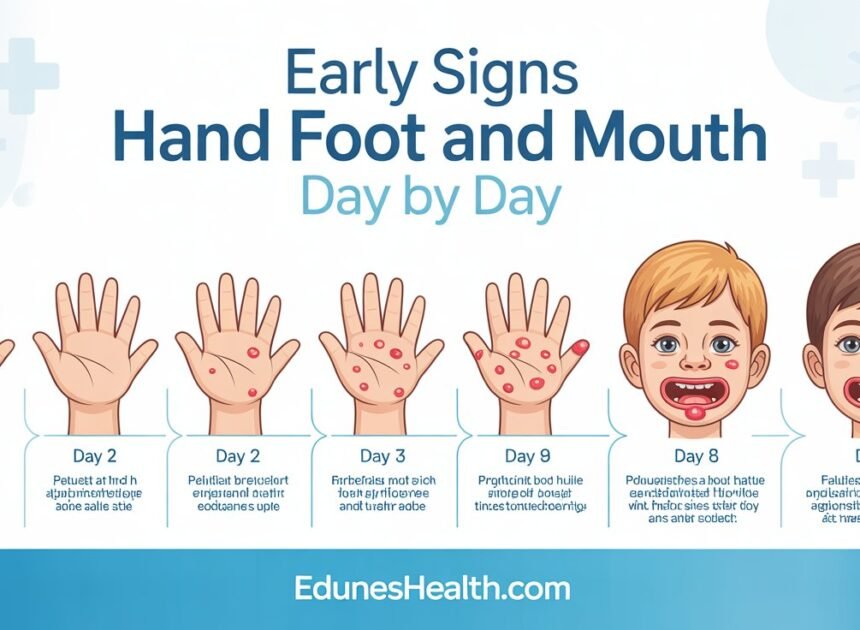 Early Signs Hand Foot and Mouth Day by Day Spread You Must Know