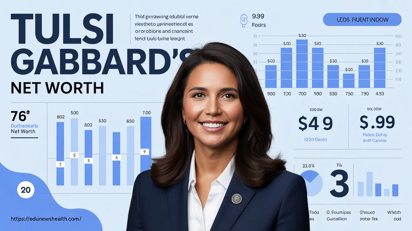Tulsi Gabbard Net Worth: Shocking Rise From $550K to $127M